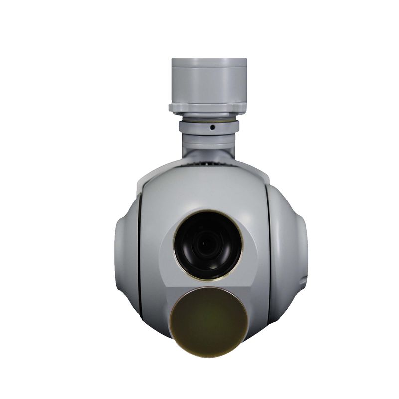 전기 광학 UAV 30X 줌 EO 640x512 이더넷 비디오 출력 TS120BT-04과 함께 IR 열 카메라