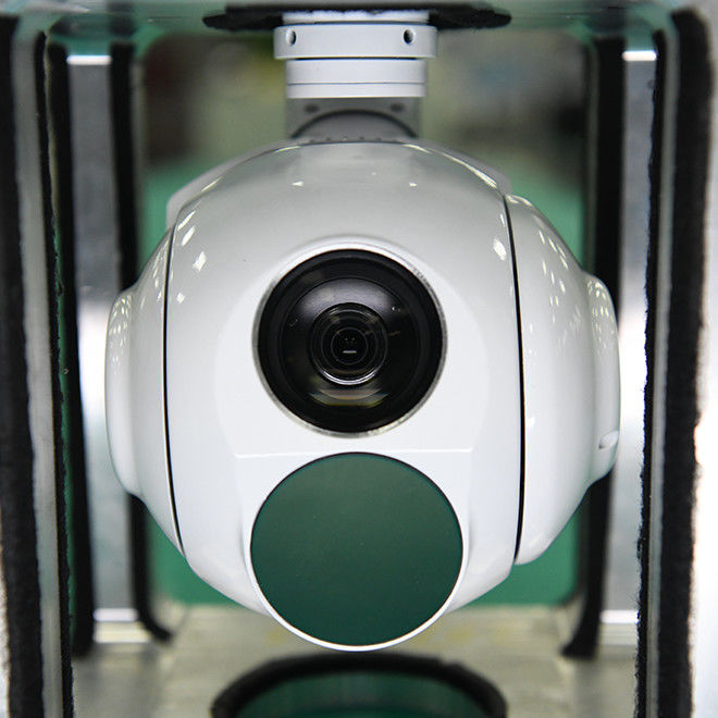 전기 광학 UAV 30X 줌 EO 640x512 이더넷 비디오 출력 TS120BT-04과 함께 IR 열 카메라